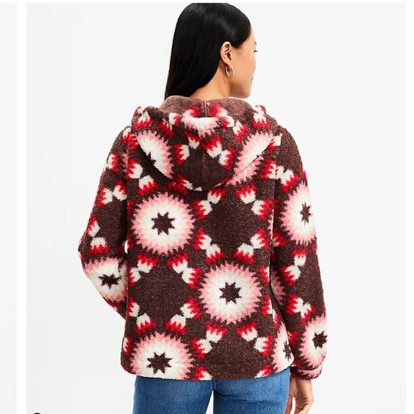 Sunburst Sherpa Hoodie - Picture 3 of 10